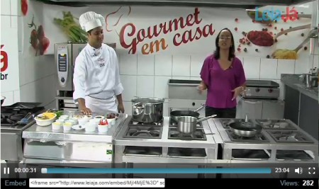 Programa Gourmet em Casa